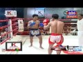 05 08 2016, Ang Somath Vs Thai, Khmer Boxing, Seatv Boxing
