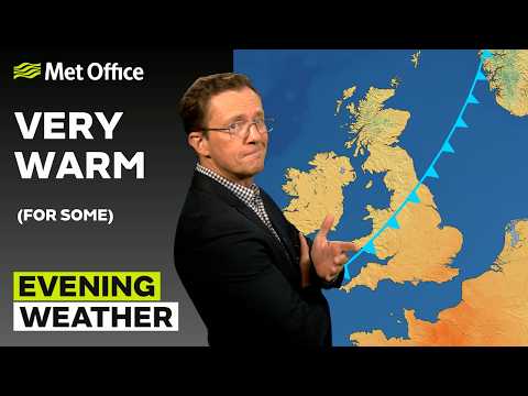 24/09/2026 - Warmth, rain and fog for some - Evening Weather Forecast UK - Met Office Weather