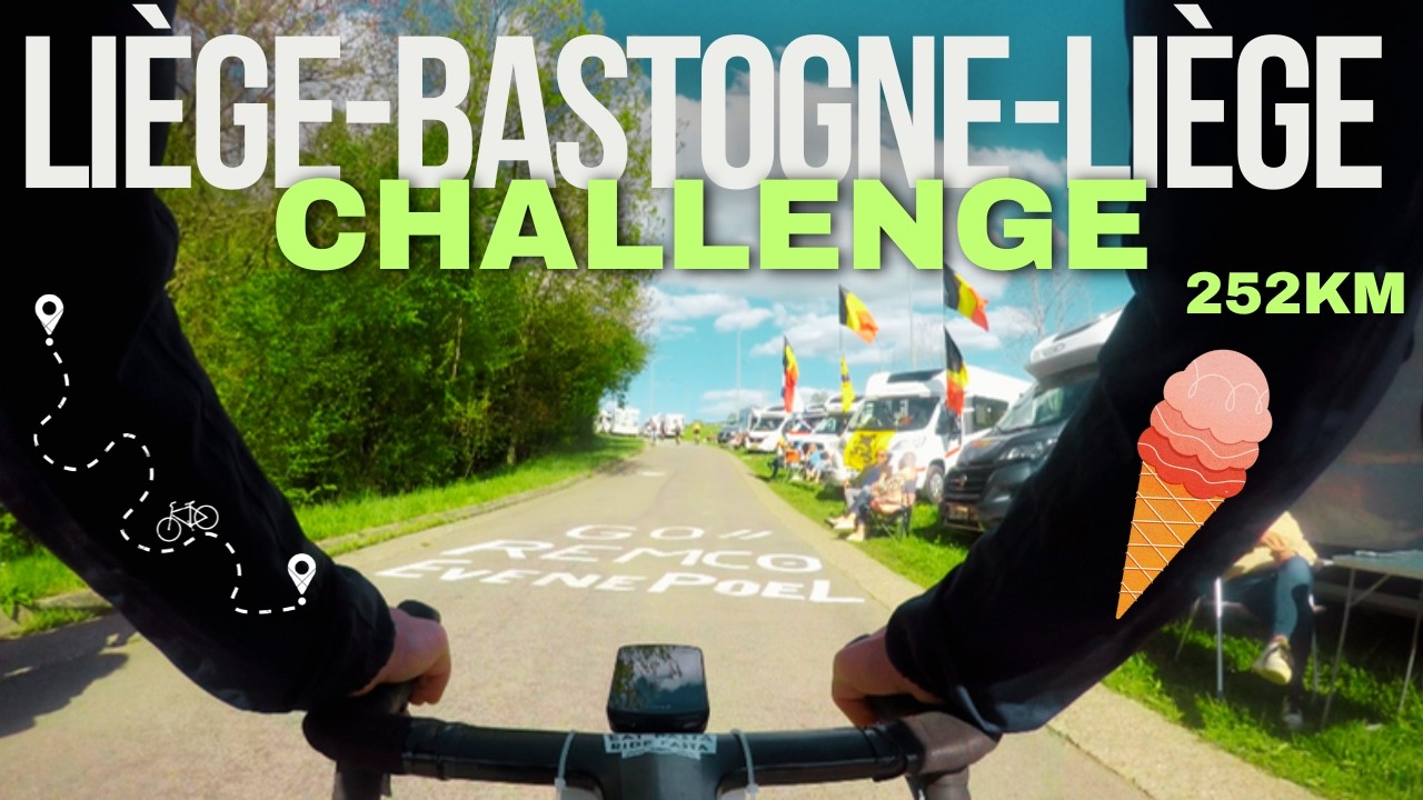 Liège-Bastogne-Liège Challenge : un tandem, des côtes et... des glaces!