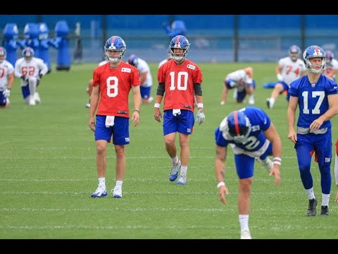 giants Giants' Eli Manning, Daniel Jones OTA highlights