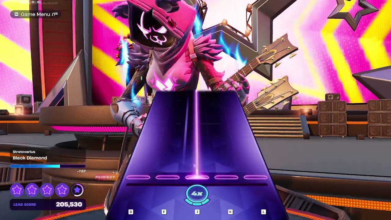 Fortnite Festival - Stratovarius - Black Diamond - Expert Lead (97%)
