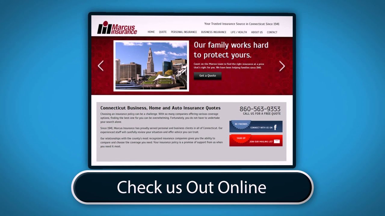 Marcus Insurance Agency Connecticut�s Leading Insurance