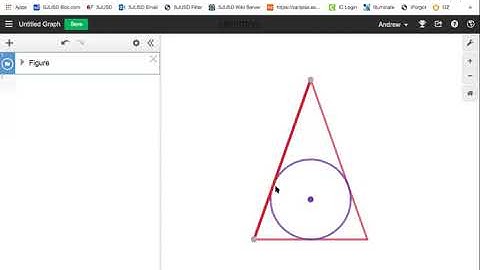 Circle Inscribed in an Isosceles Triangle Introduction Video