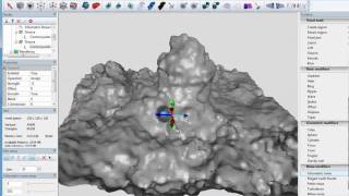 Acropora: using lofts and carving tools on terrain