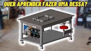 Iniciamos o Projeto ''Mesa de Soldagem'' / Mesa de Solda Parte 01