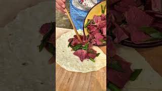 This Flaky Chinese Beef Wrap Will Blow Your Mind! 🌯 | Home Kitchen China