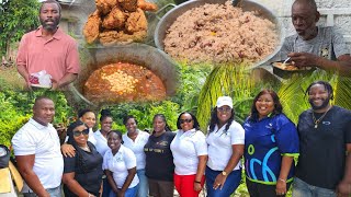 Sagicor Group of Company teams with Miss Little Hot Kitchen to cook spectacular meal for the elderly