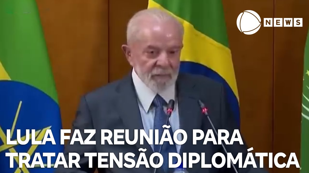 Lula convoca reunião para tratar de tensão diplomática com Israel