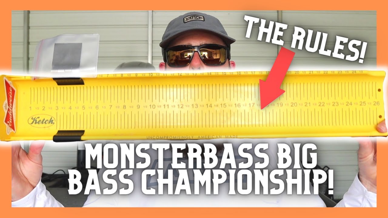 MONSTERBASS Big Bass Championship | RULES To Win $10,000 In Prizes!