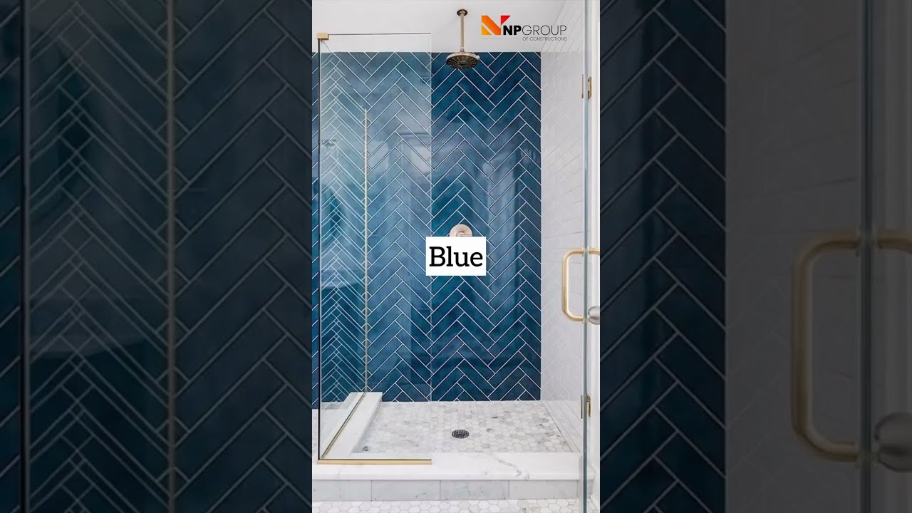 3 modern tile color for bathroom🏠🌈✨