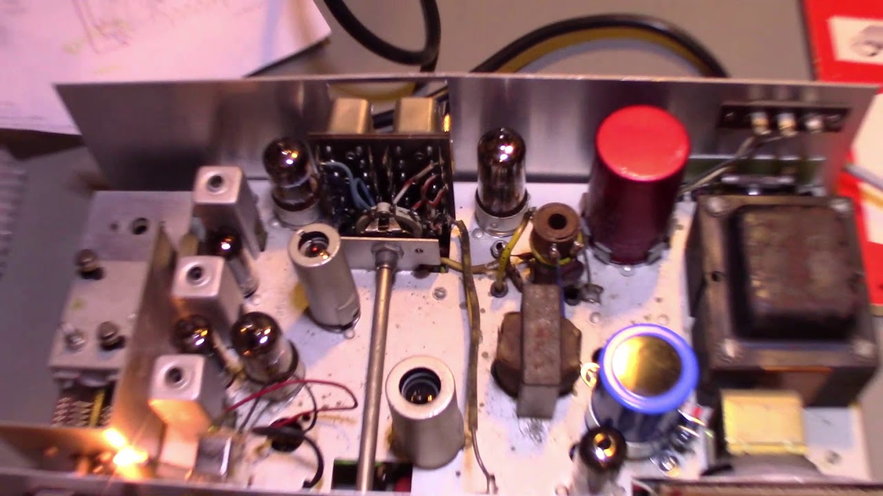 Utica T&C II tube type CB radio restoration. YouTube