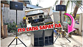 Modified Cerwin Vega Mono Sub, Midhi Stereo Sound Check, Church Sound Set Up