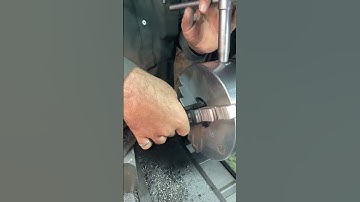 Amazing mechanical work in lathe machine #youtube #automobile #machine #machinary