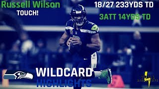Russell wilson wild card highlights | touch 01.05.2019