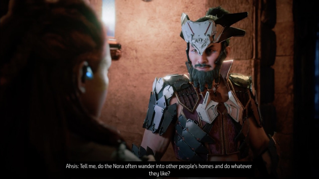 Horizon Zero Dawn Remastered: Aloy meets Sunhawk Ahsis