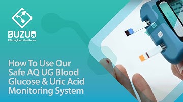 How to use the BUZUD Safe AQ UG Blood Glucose and Uric Acid Monitoring System