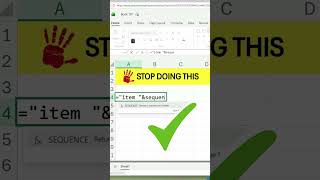 Excel Formula Hacks 😱 | Microsoft Excel for Beginners