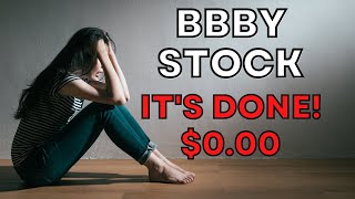 $BBBY Stock (Bed Bath & Beyond) IS GOING TO GET DELISTED!!! NO MORE BBBY