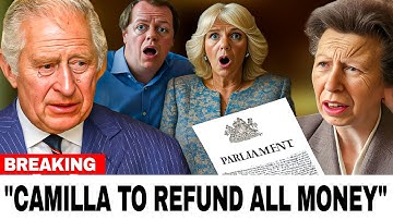 At 76 King Charles In Tears After William & Anne’s Demand To Cuts All Ties To Camilla’s Family!