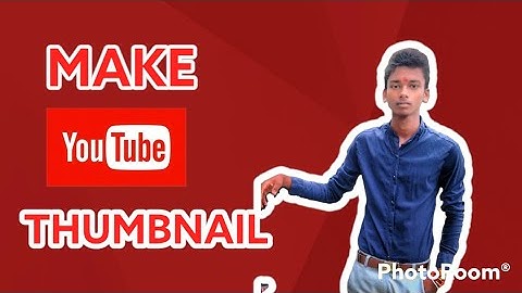 Manoj Dey Jaisa Thumbnail Kaise Banaye ? How To Make Youtube Thumbnails ? YOUTUBER PK