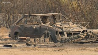 900 people in Yakima Valley evacuated, 6 homes destroyed due to Evans Canyon Fire
