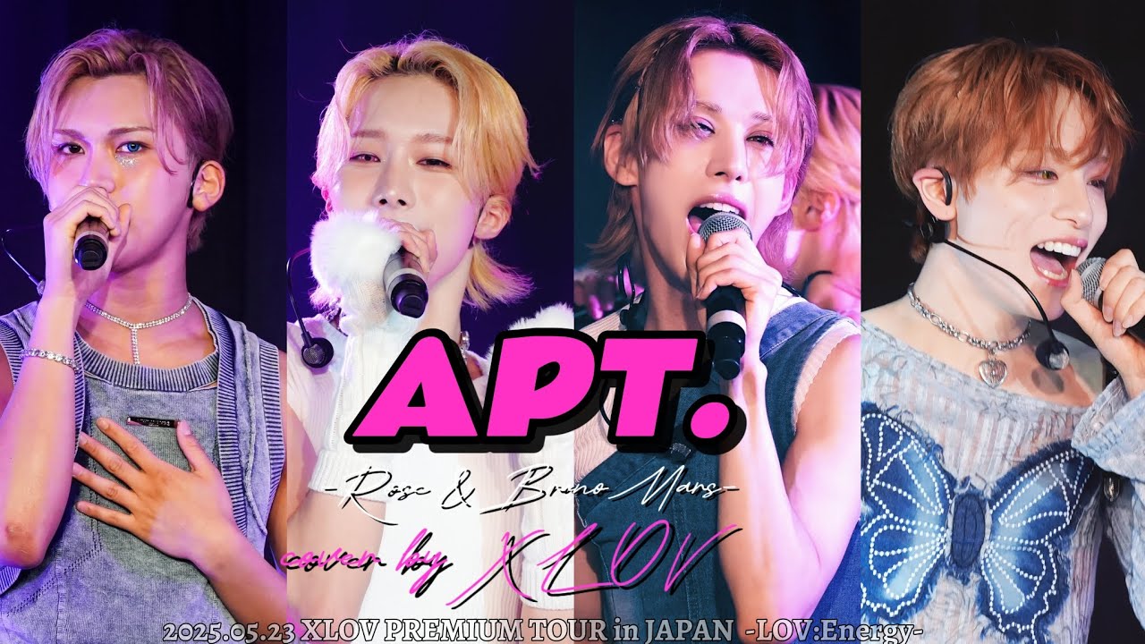 2025.05.23☾.˖⋆XLOV PREMIUM TOUR in JAPAN  　　 𝑳𝑶𝑽:𝑬𝒏𝒆𝒓𝒈𝒚『APT.』Rose &BrunoMars cover by XLOV RUI focus