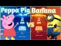 Tiles Hop - Peppa Pig Theme Song VS Minions Banana Theme Song | V Gamer