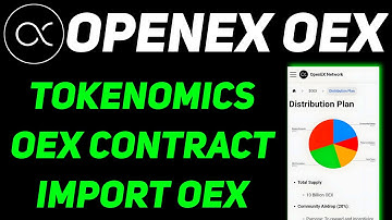 OpenEX OEX Tokenomics Update | OpenEX Add OEX To Metamask | OpenEX OEX Contract Address