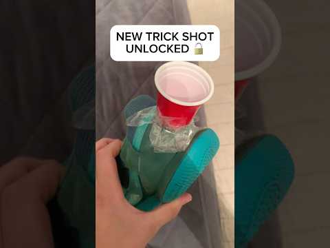 NEW Trick Shot Unlocked ???????? | Ping Pong Heel Cup Shot