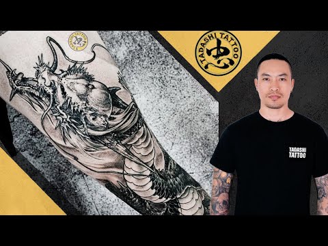 Video Dragon (part 2) - Hình xăm rồng quấn full chân - youtube