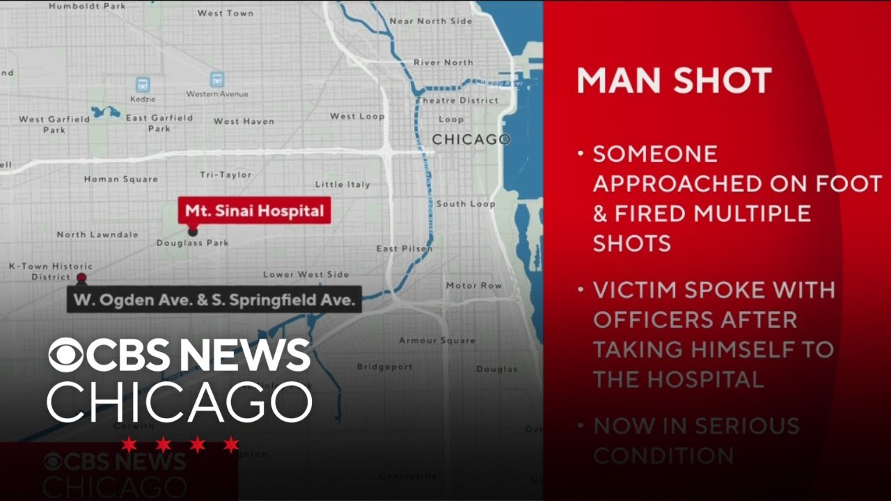 Man in serious condition after shooting on Chicago's West Side - YouTube