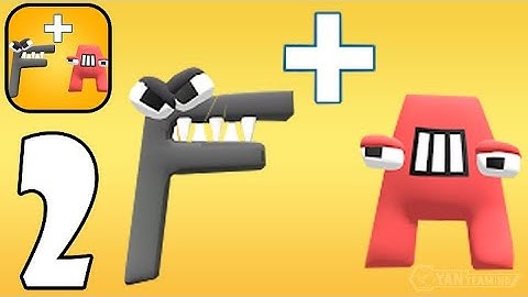 MERGE ALPHABET: LORD RUN - Gameplay Part 2 Unlock the power of all letters (Android,iOS)