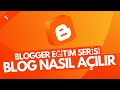 Blog Nasıl Açılır ? Alan Adı Nasıl Alınır ? / Bloger Eğitim Serisi 1.Bölüm - 2023