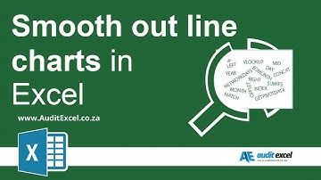 Smoothing a line chart in Excel