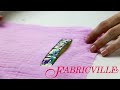 Madeleine  fabricville  how to create a welt pocket