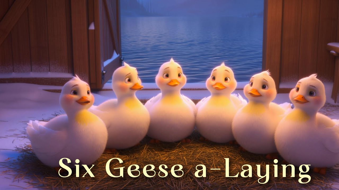 Day 6 🎄 Six Geese a-Laying 🪿❄️ Cozy Winter Ambience
