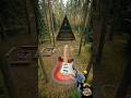 He Built a GLOWING Stratocaster Pool in the Forest! 🎸