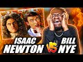 A WILD WEIRD AL APPEARS! | Sir Isaac Newton vs Bill Nye. Epic Rap Battles of History (REACTION)