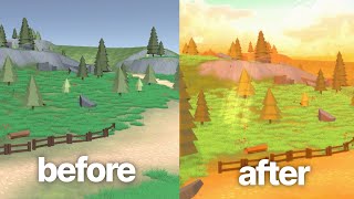 Making graphics LOOK GOOD - Indie game devlog #08