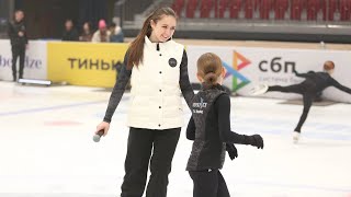 Kamila Valieva Камила Валиева Held Master Classes In St. Petersburg