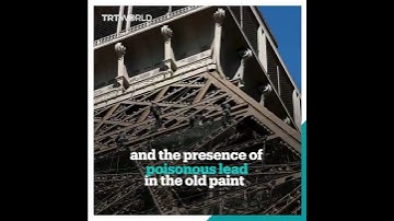 Rusting Eiffel Tower will be painted, not repaired