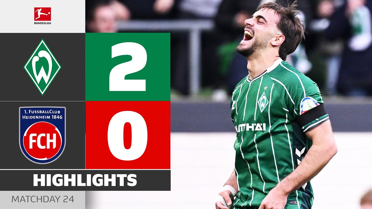 Finally Winning Again! | WERDER BREMEN - HEIDENHEIM | Highlights | Matchday 24 – Bundesliga 2025/26