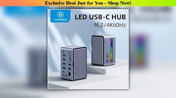 Hagibis Usb C — Top Picks (2025): Hagibis USB C Docking Station With Dual HDMI-Compatible