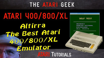 Altirra - The Absolute Best Emulator for the Atari 400/800/XL Computers