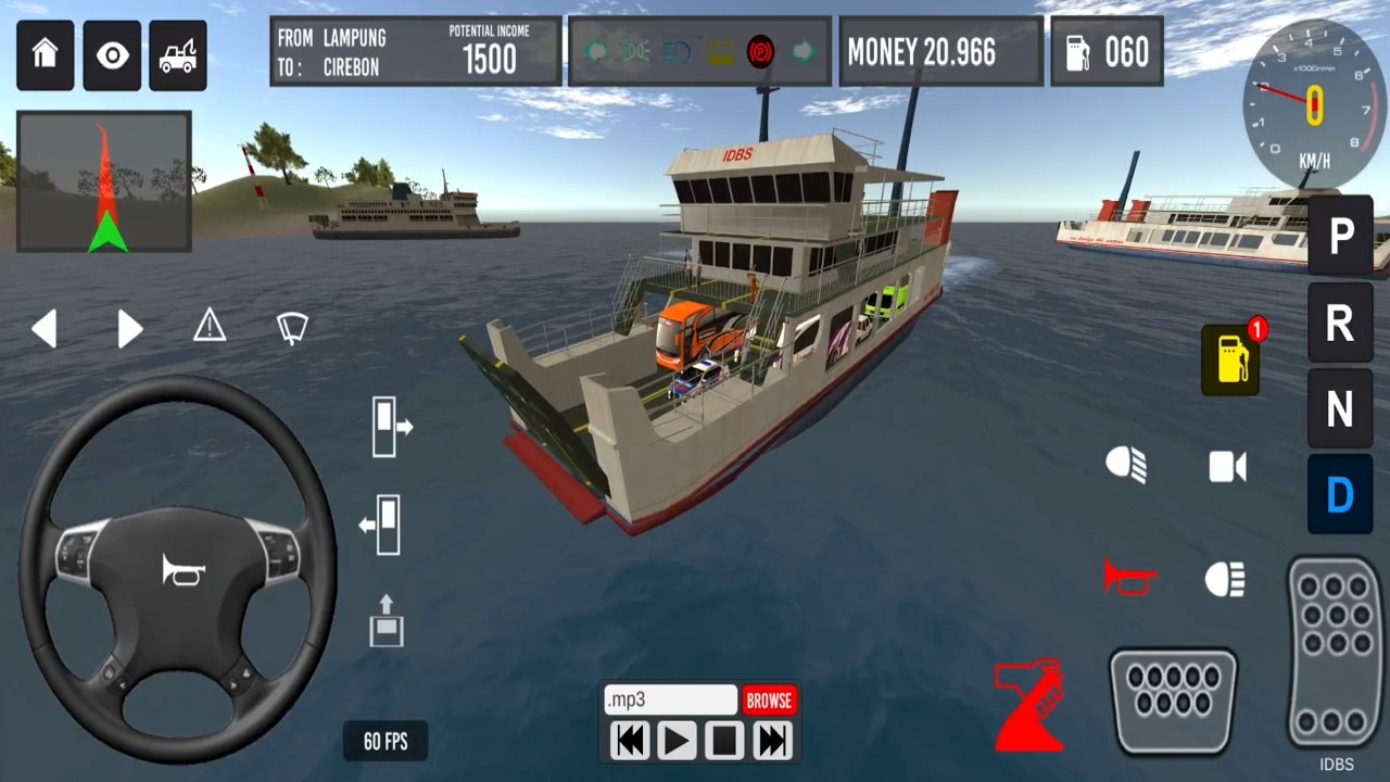 IDBS Polisi Simulator - Polisi Atur Lalu Lintas ke Jakarta - Gameplay