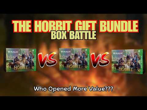 The Hobbit Gift Bundle Battle!!!! - The Hobbit Gift Bundle Box Opening