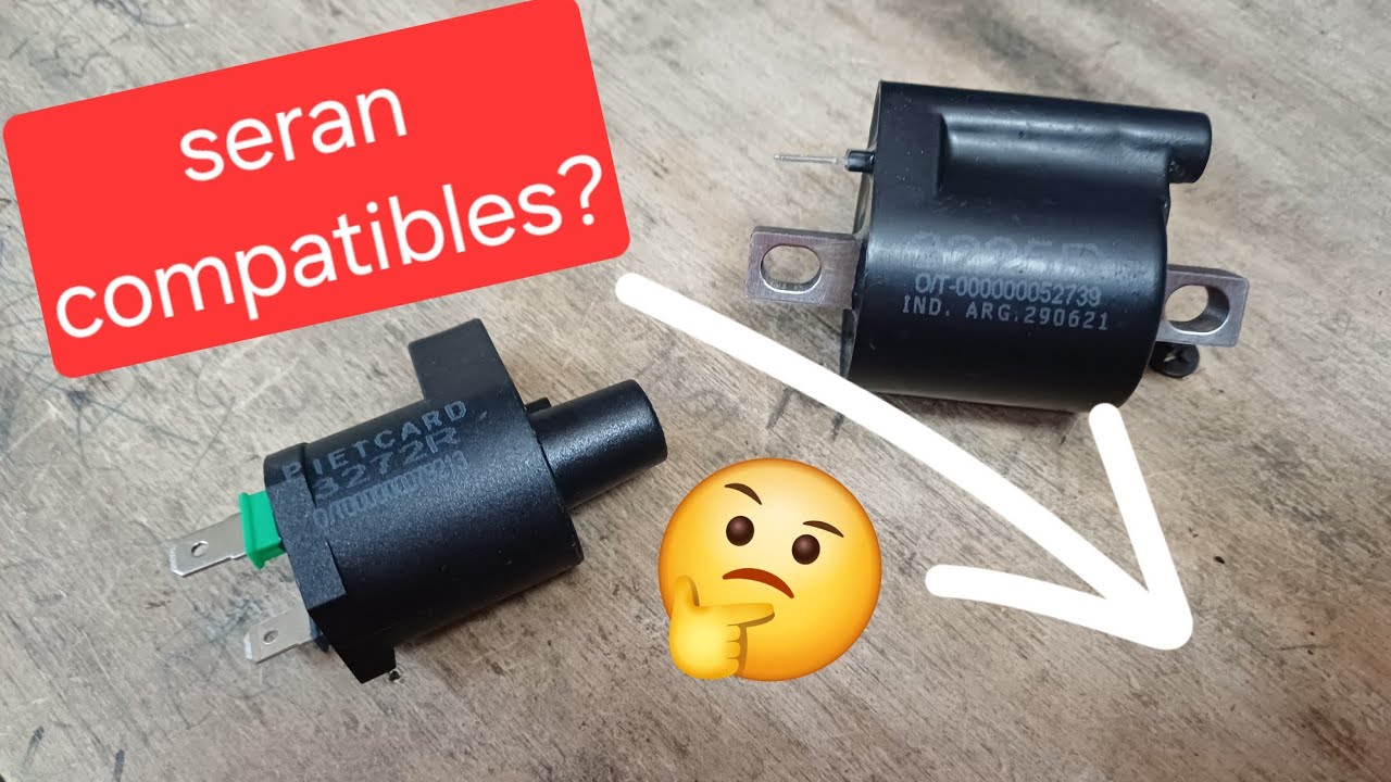 Bobinas de alta de motos son compatibles ?
