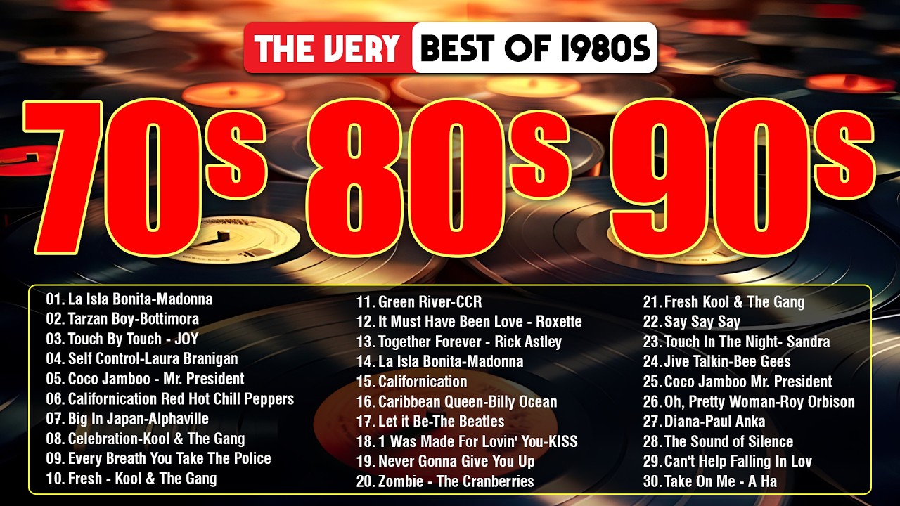 Best Music Hits 70s 80s 90s Playlist 📀 Greatest Hits 70s 80s 90s Oldies Music 1886 📀 Music Hits 80s