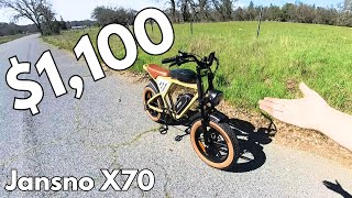 Dual Battery bike on a Budget?  The $1,099 Jansno X70