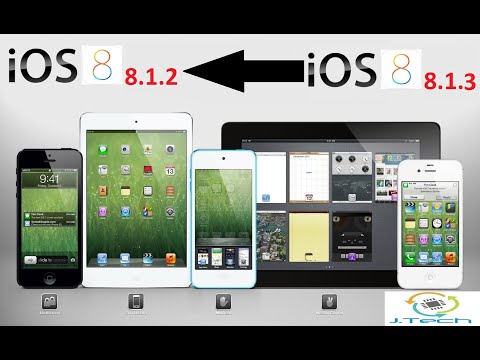 آيفون الإصدار الأخير iOS 8.1.3 : كيفية الرجوع إلى الإصدار 8.1.2 للحفاظ على الجيلبريك